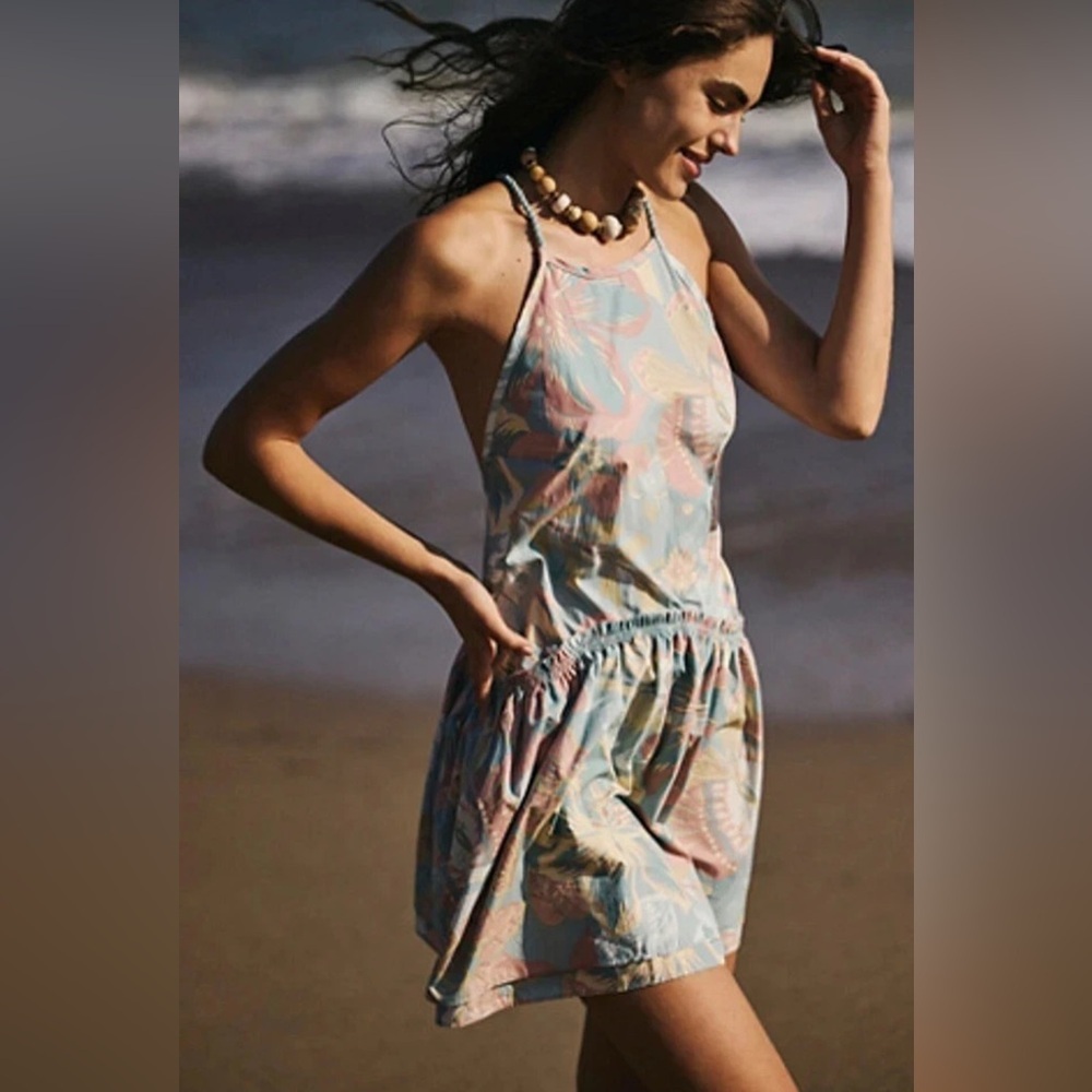 NWOT Free People deserted island mini dress medium - Picture 7 of 14